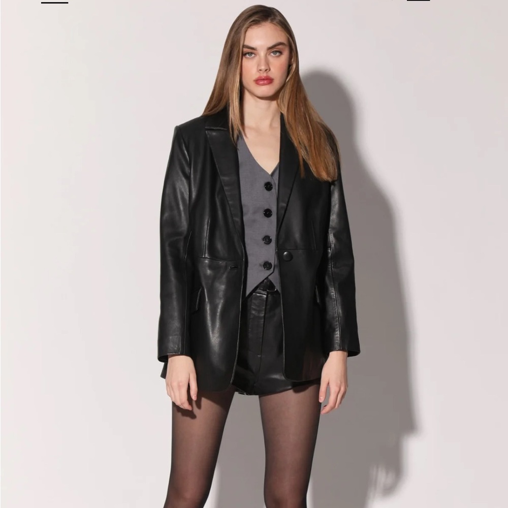 Walter Baker Midnight Leather Jacket